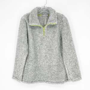 Peace Love & Dreams Quarter Zip Soft Fleece Sweater Size Small